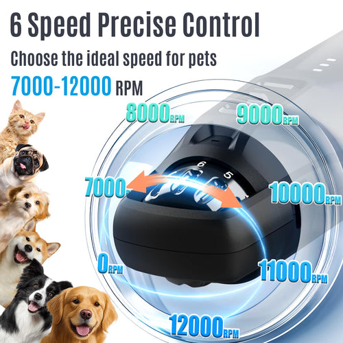 6-Speed Dog Nail Grinder